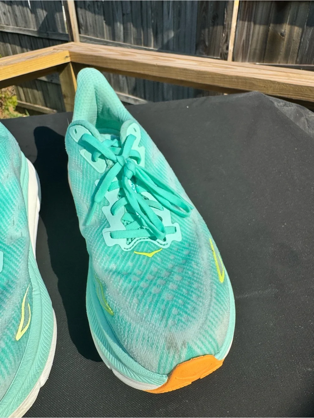 Hoka Women's Clifton 9 Seafoam/Aqua Breeze